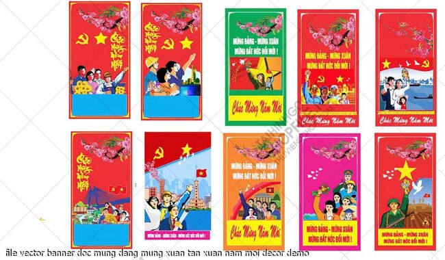 file vector banner doc mung dang mung xuan tan xuan nam moi decor